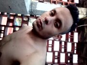 Preview 1 of Naked and hot harder masturbation on public in the roof