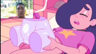 Steven’univers futa avec un gros pénis et du lait
