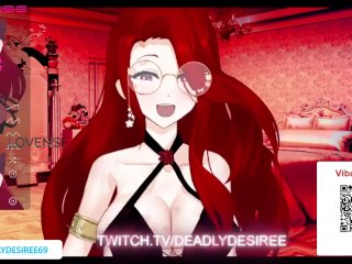 live stream, deadlydesiree, hentai, fetish