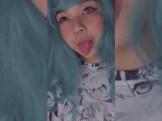 ahegao face, amateur, old young, pov