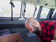 Preview 3 of BAITBUS - Mateo Fernandez Things That He Is Gonna Fuck A Woman But He Fucks Atlas Grant Instead