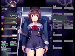 【痴〇は電車の中で 実況(体験版)】お触りエロゲー。巨乳J〇が背後からおっぱい揉まれたり手マンされたり・・(モーションアニメ同人エロゲー animation hentai game） - Screenshot 10 of 16 - Hentai