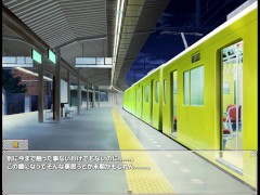 【痴〇は電車の中で 実況(体験版)】お触りエロゲー。巨乳J〇が背後からおっぱい揉まれたり手マンされたり・・(モーションアニメ同人エロゲー animation hentai game） - Screenshot 5 of 16 - Hentai