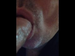 Dick in the mouth selfie