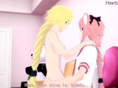 Astolfo Fucking Jeanne D'arc FGO Hentai Uncensored