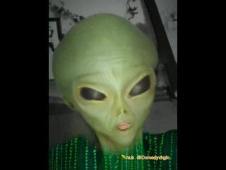Getting Hijacked by Aliens & they Watching Pleasure yourself