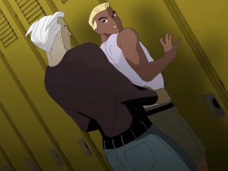 XXX-Men Evolution - visit to fraternity of straight guys - Bara Yaoi Hentai