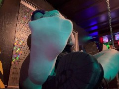 White socks is a vibe 😵‍💫