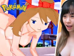 SO THIS is what May was really doing with Ash... Pokemon May Hentai