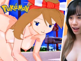 Então Isso é o que may Estava Realmente Fazendo com Ash ... Pokemon may Hentai