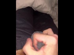 Guy finds and fap in in ex's underwear