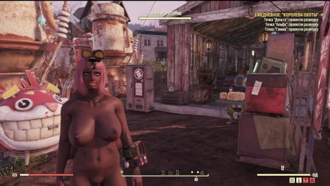 FALLOUT 76_SEXY Fallout 76 BIG SEXY ASS GIRL Fallout 76