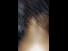 Petite Ebony Teen Bends Over And Squirts Like A Waterfall