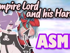 Interactive Roleplay ASMR - Vampire Lord with His Harem - F4M