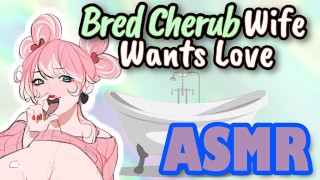 ASMR Roleplay interativo - Esposa cherub criada quer Love - F4M, Gentle Femdom, Breeding, Pregnancy