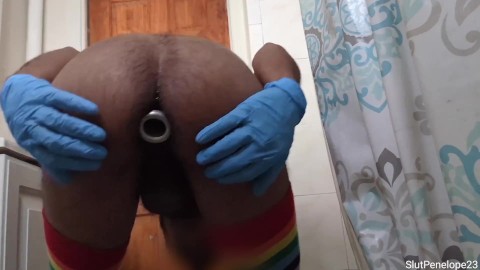 Short but Sweet Tunnel Plug in My Butt
