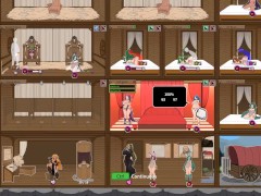 Monster black amrket - Two sexy brunnette being fucked by werewolves