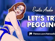 Preview 2 of Let's Try Pegging [Gentle Femdom] [Anal Fingering] [Rimjob]