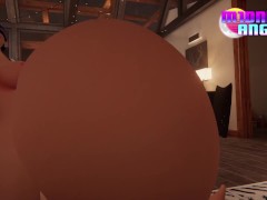 Huge Reverse Cowgirl Cumflation 💦💦💦 (With Sound Effects)