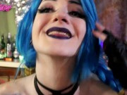 Preview 3 of Arcane Jinx Roleplay POV Blowjob, Does Jinx Spit or swallow?