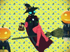 Happy Halloween - nude dance animation