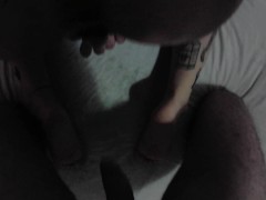 Big Ass Italian Slut Sucks my Cock, then I Fuck her from the Back (SQUIRTING ORGASM)