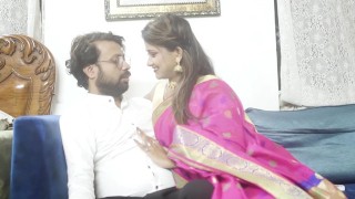 Real hot couple Indian devar bhabhi cums together - First home made tape - First time desi amateur