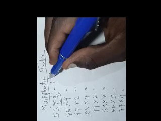 SEXY Maths Trick to Share with your Teacher, Bestie and Step Mom