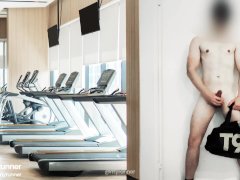 Hot Twink Boy Cumshot at Gym | FULL SCENE