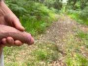 Preview 6 of She makes me piss while holding my big cock in my hand I thank her by touching her pussy