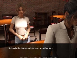 story, blonde girl, sex game, visual novel
