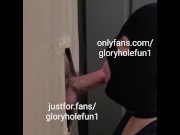 Preview 6 of Suburban dad drove 30 mins for this so i edged him 30 mins full video onlyfans gloryholefun1