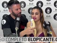 MELITA ROJAS CHUPA LA BANANA CON CREMA DE ELO PODCAST