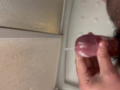 Sweet cum in shower