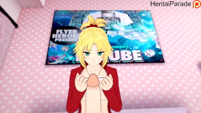 Растущая связь с Mordred Fate Grand Order Хентай без цензуры