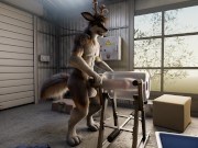 Preview 3 of Deer wolf humping dummy by h0rs3