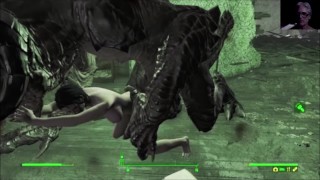Eu vou lidar com isso meninos |Deathclaw 3D Animado Monstro Sexo Fallout 4
