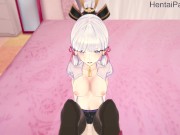 Preview 3 of Gentle Sex with Ayaka Kamisato Genshin Impact Hentai Uncensored