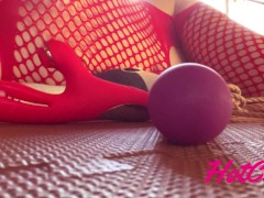 4点責めピストンバイブ &ディルドで徹底的に雌穴ほじりオナニーで大量潮吹き♥ - Screenshot 1 of 16 - 潮吹き