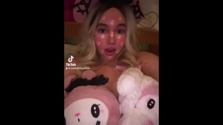 Мои слишком большие для TikTok, поэтому мне пришлось использовать свои плюшевые игрушки, чтобы прикрыть свои большие массивные