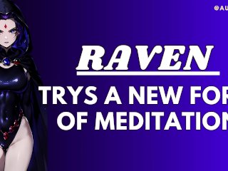 asmr, role play, raven cosplay, raven