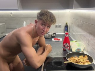 陀螺玉米饼 ， 裸体烹饪