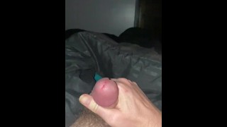 Hard solo masturbation