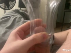 Thick Hot SPERM BANK sample Deep in BOTTLE So you can TASTE IT!