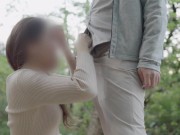 Preview 3 of First outdoor sex in a forest. It felt so good that I ejaculated a lot in my ass