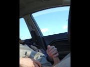 Preview 6 of Jerking it in public parking lot till I cum