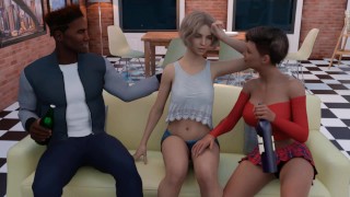 Succubus Contract: The Blondie On her First College Party Ep 5