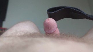 Hitting my penis softly with the flippy flappy