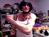 Mistress Debbie, Goddess Of Muscle, Takes Over Alexandria's Video