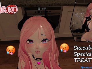 succubus hentai, hentai vtuber, pov, succubus